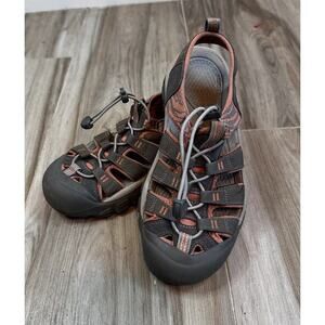 Keen‎ Newport Sandals H2 Sport Waterproof Shoes Gray Sz US 8.5 38EU Outdoor